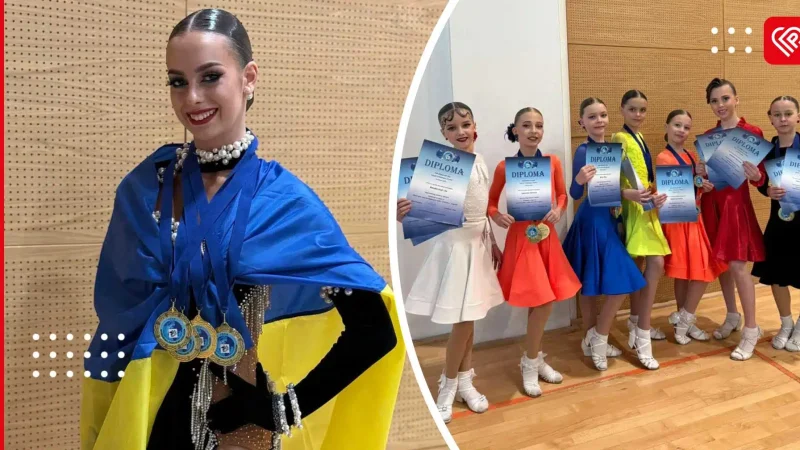 Юні танцюристи з Переяслава перемогли на Кубку світу з бальних танців у Польщі
